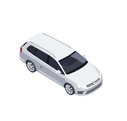 Estate saloon taxi vehicle from Aylestone Kings fleet - spacious luggage area, perfect for airport transfers in Leicester