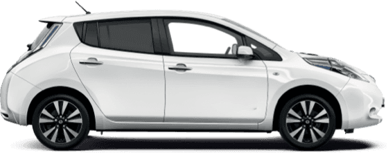 Modern white taxi vehicle from Aylestone Kings professional fleet serving Leicester and Midlands since 1995