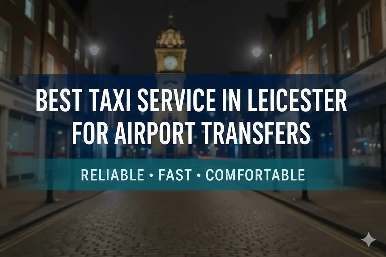 Best Taxi Service in Leicester for Airport Transfers - Aylestone Kings Leicester taxi service blog post about airport transfers