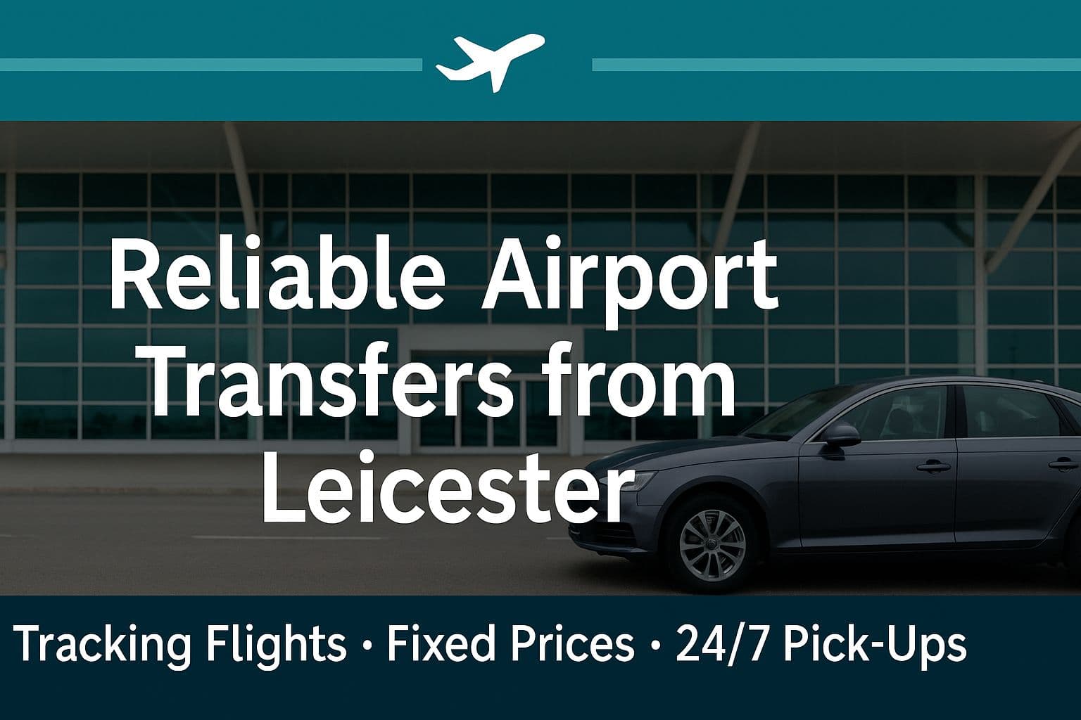 Reliable Airport Transfers from Leicester - Aylestone Kings Leicester taxi service blog post about airport transfers