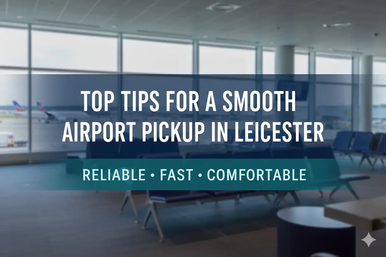 Top Tips for a Smooth Airport Pickup in Leicester - Aylestone Kings Leicester taxi service blog post about airport transfers